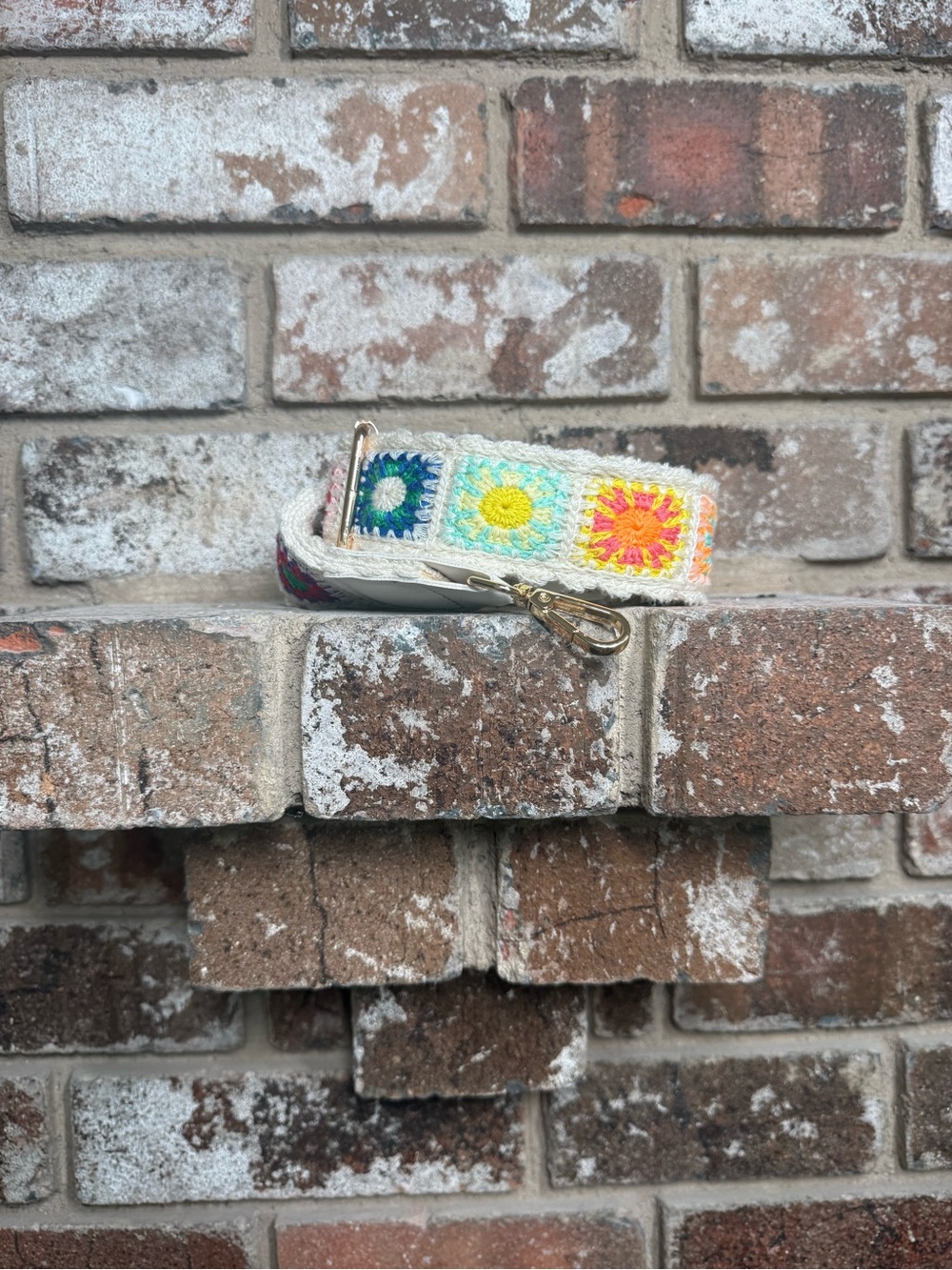 Multicolor Crochet Crossbody/Camera/Guitar Strap